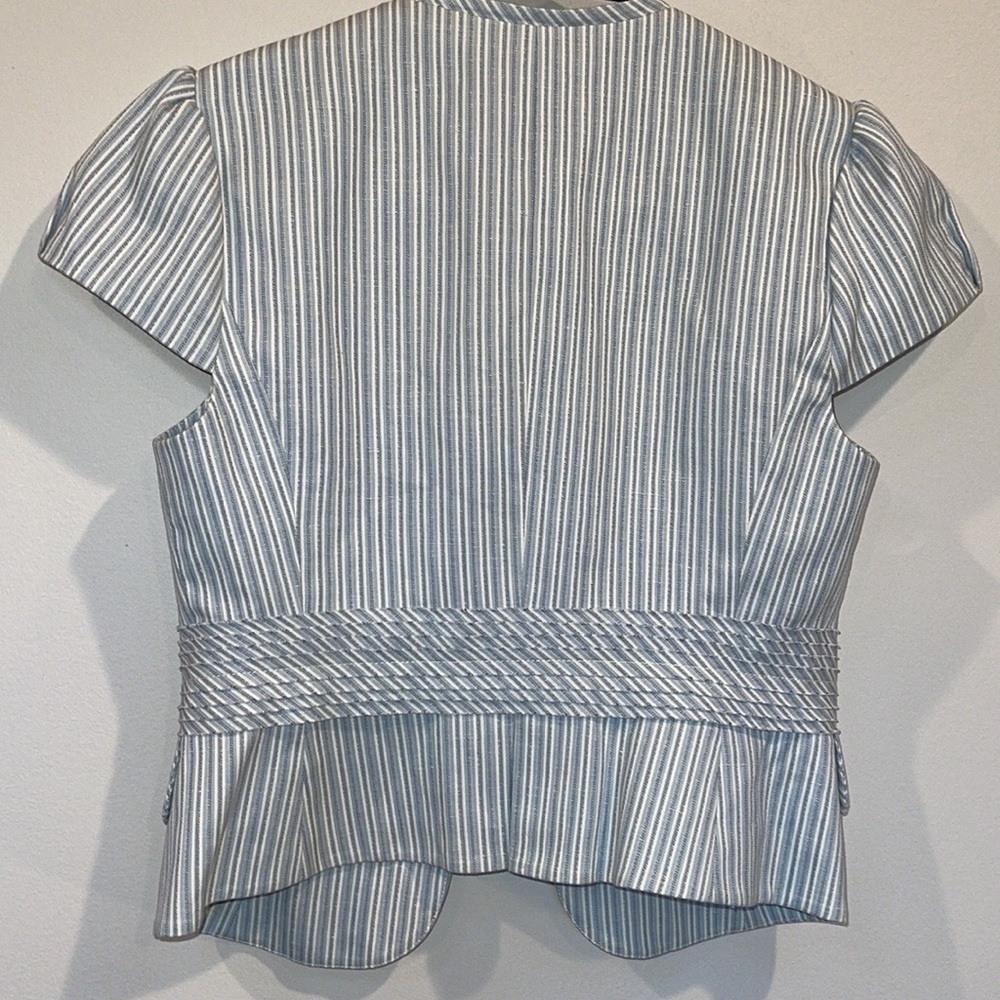 NWT BCBGMaxAzria Striped Jacket - Picture 9 of 10